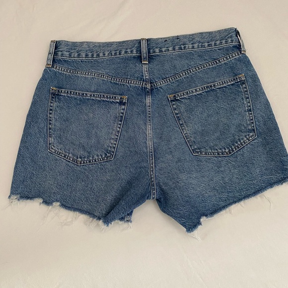 GAP Distressed Blue Jean Shorts - Picture 3 of 8